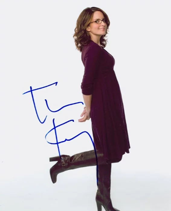 Tina Fey autograph