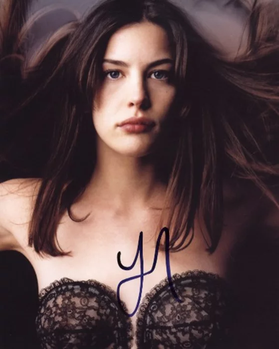 Liv Tyler autograph
