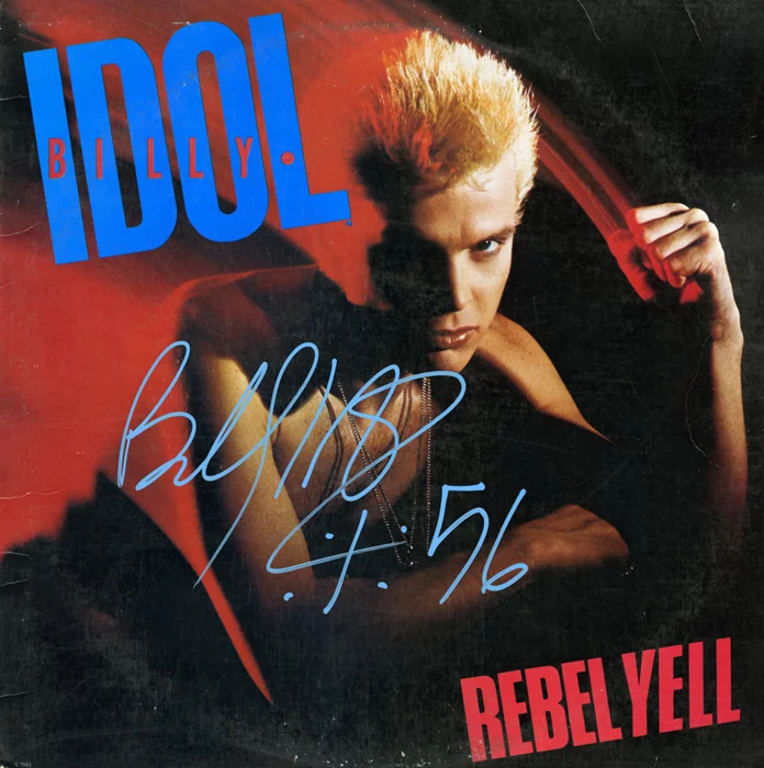 Billy Idol autograph