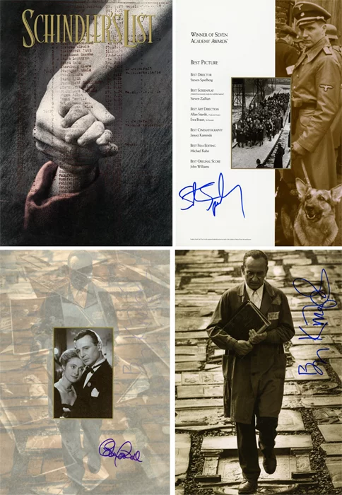 Schindler's List autograph