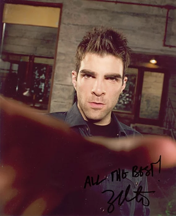 Zachary Quinto autograph