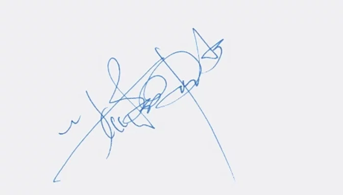 Harry Belafonte autograph