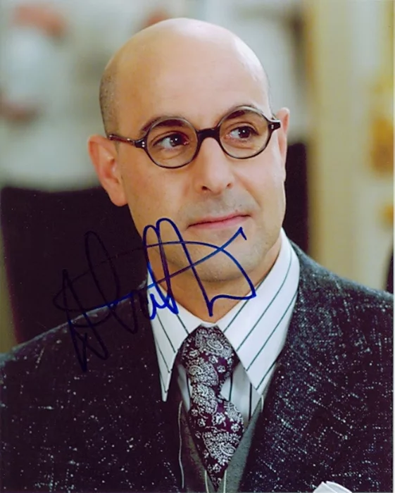 Stanley Tucci autograph