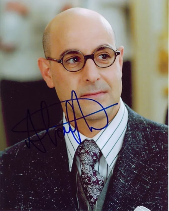 Stanley Tucci autograph