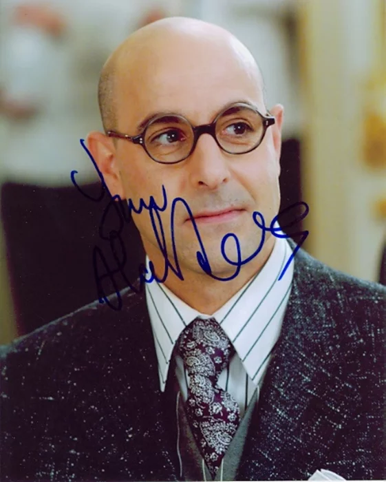 Stanley Tucci autograph