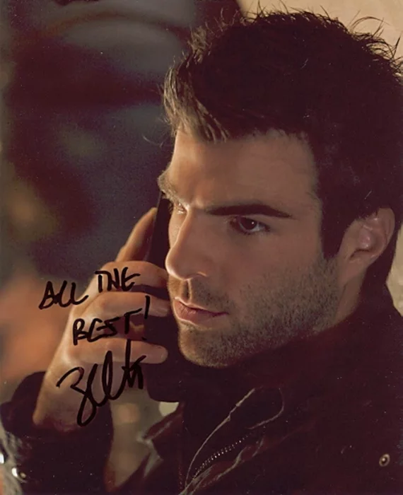 Zachary Quinto autograph