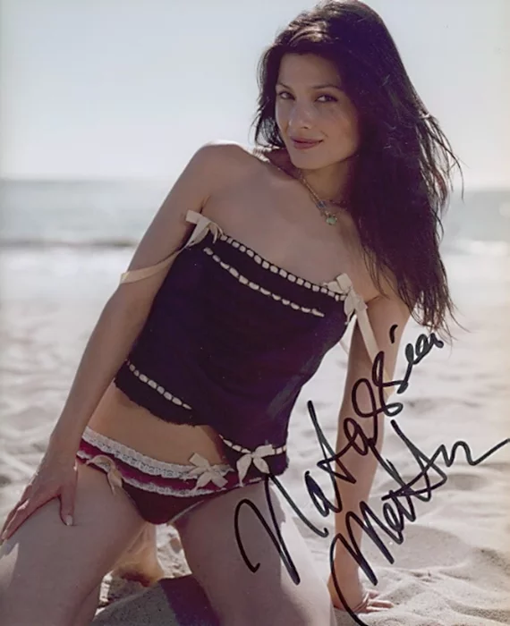 Natassia Malthe autograph