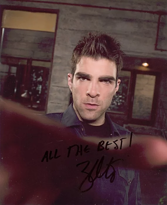 Zachary Quinto autograph