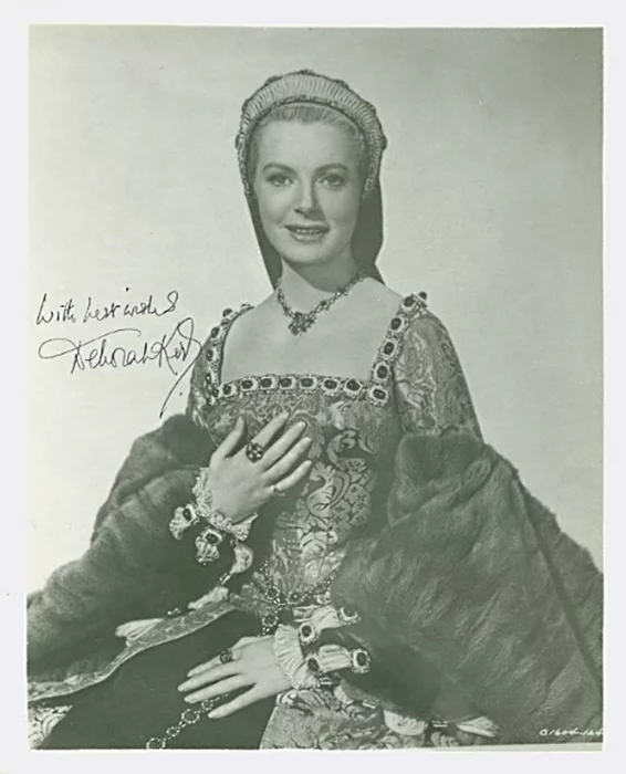 Deborah Kerr autograph