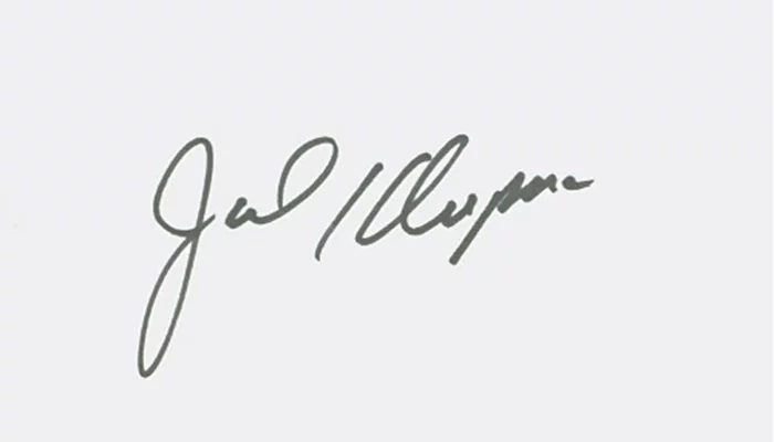 Jack Klugman autograph