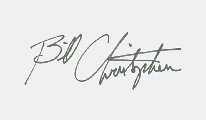 William Christopher autograph