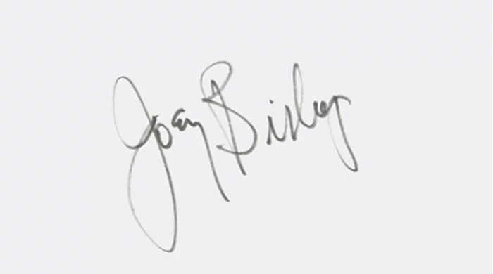 Joey Bishop autograph