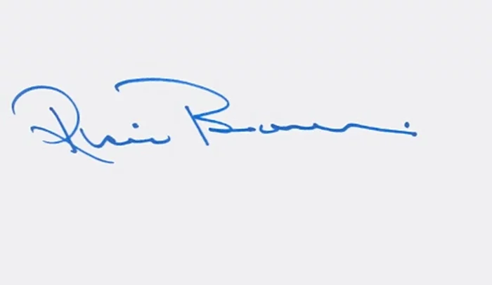 Ricou Browning autograph