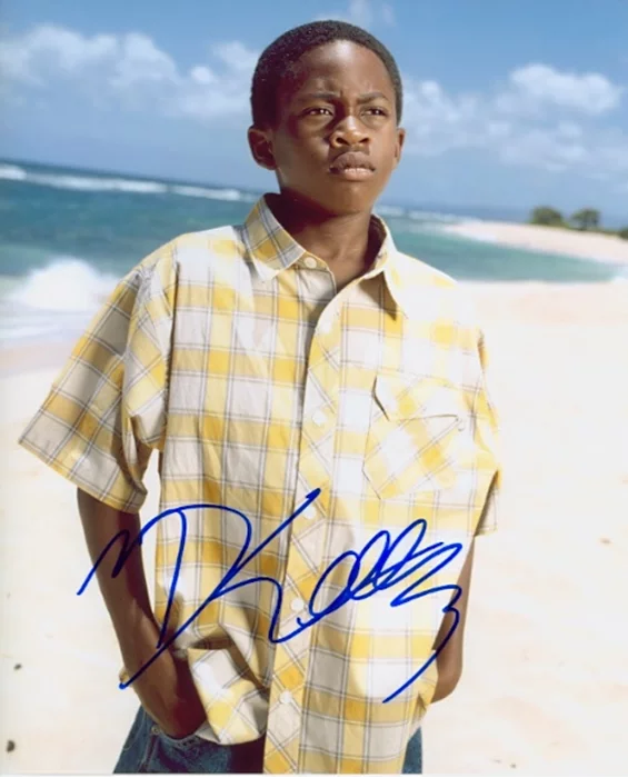 Malcolm David Kelley autograph