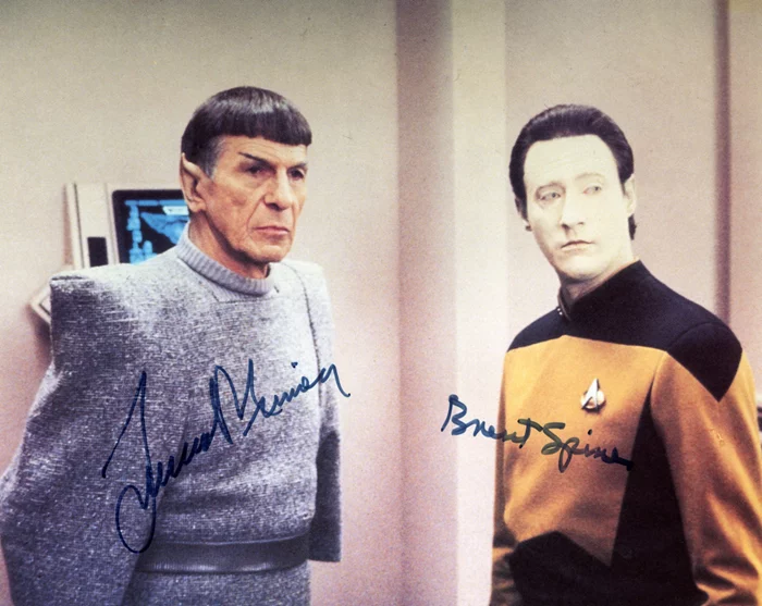 Star Trek autograph