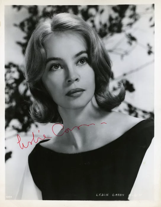 Leslie Caron autograph
