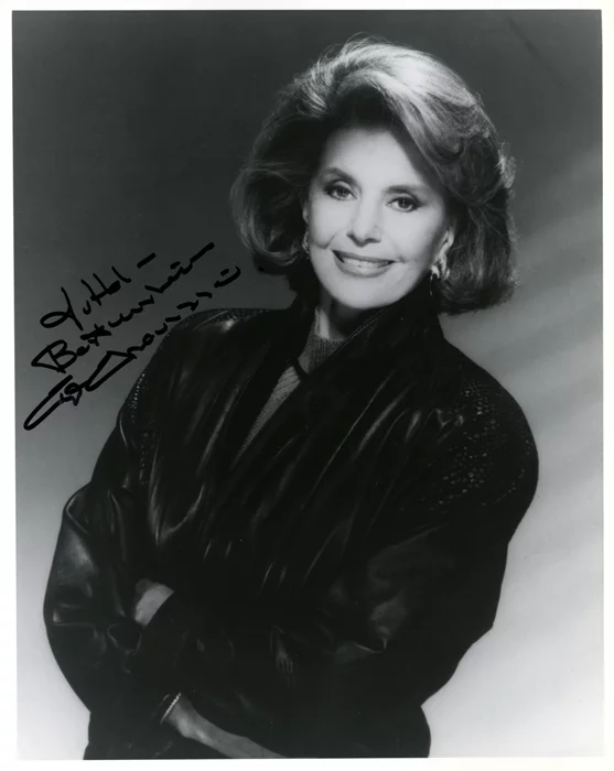 Cyd Charisse autograph