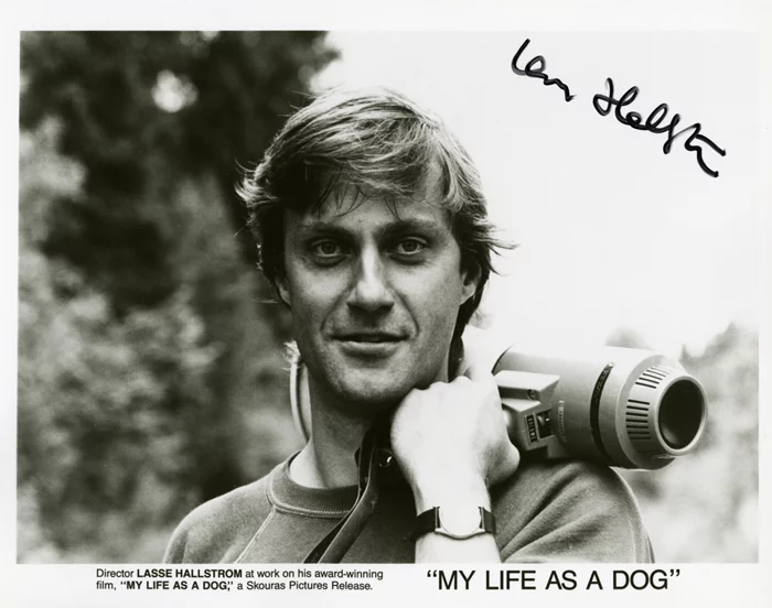 Lasse Hallstrom autograph