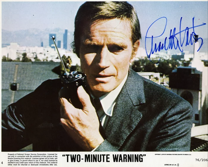 Charlton Heston autograph