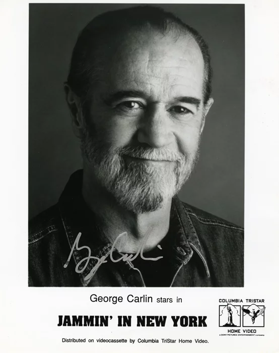 George Carlin autograph