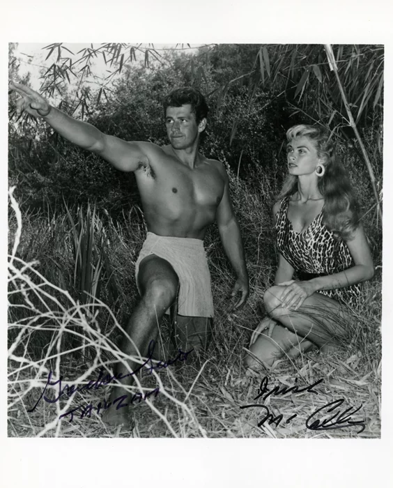 Tarzan & Sheena autograph
