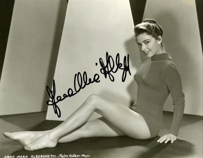 Anna Maria Alberghetti autograph