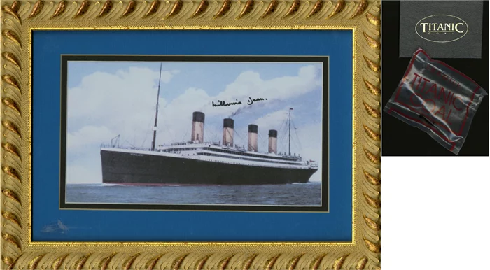 Millvina Dean autograph