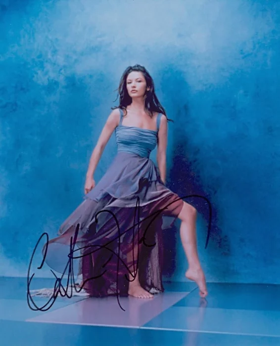 Catherine Zeta Jones autograph