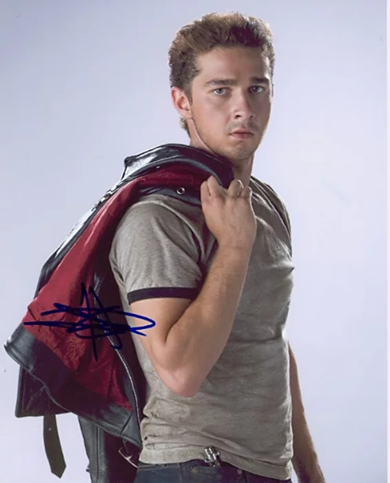 Shia LaBeouf autograph