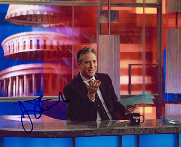 Jon Stewart autograph