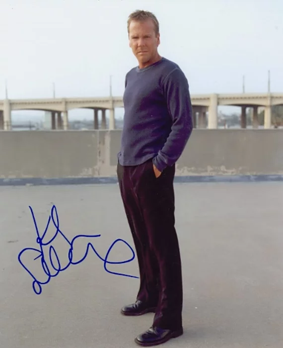 Kiefer Sutherland autograph