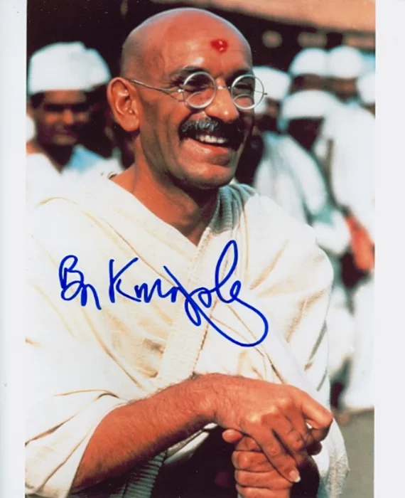 Ben Kingsley autograph