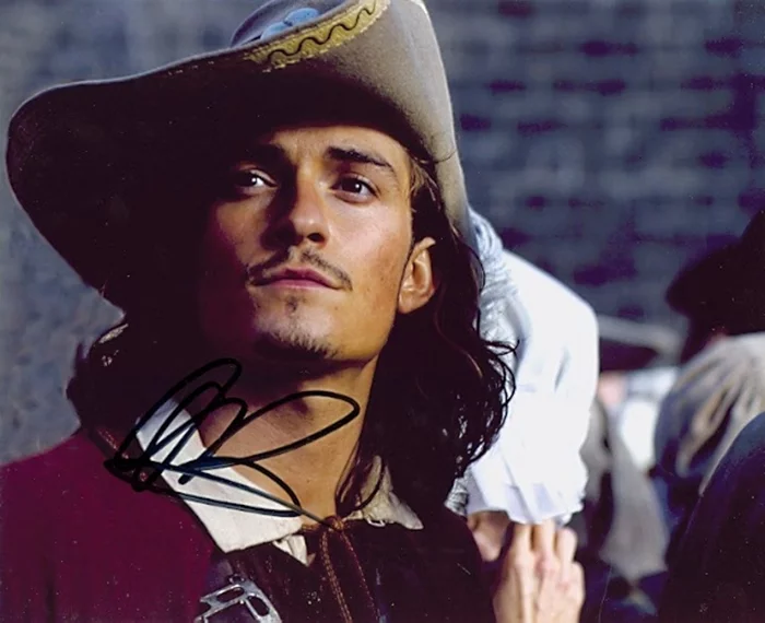 Orlando Bloom autograph