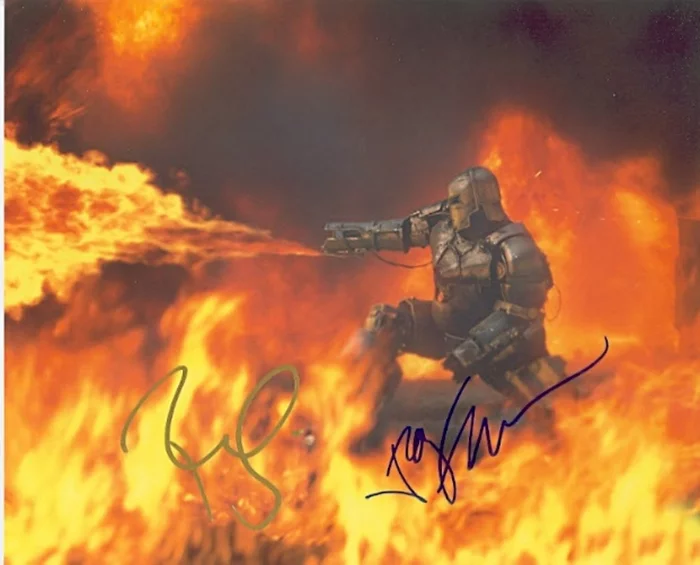 Iron Man autograph