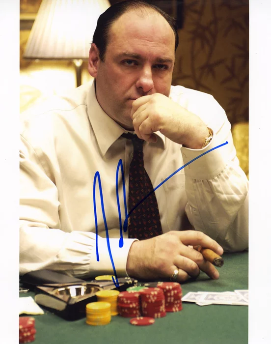 James Gandolfini autograph