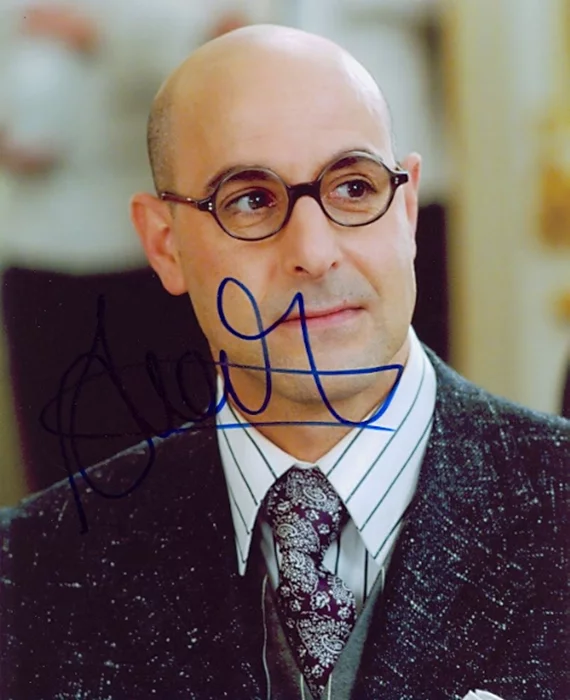 Stanley Tucci autograph