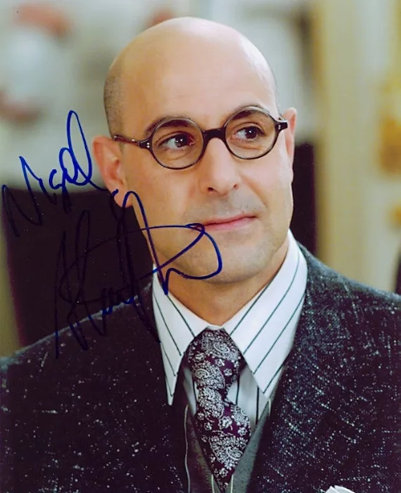Stanley Tucci autograph