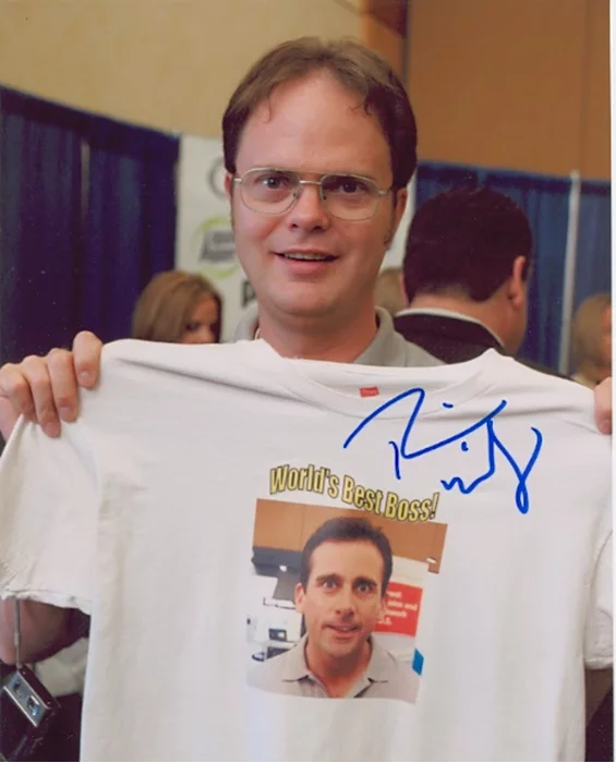 Rainn Wilson autograph