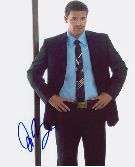 David Boreanaz autograph