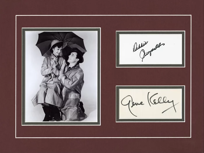 Singin' In The Rain autograph