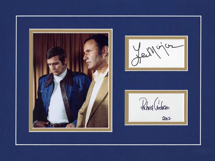 The Six Million Dollar Man autograph