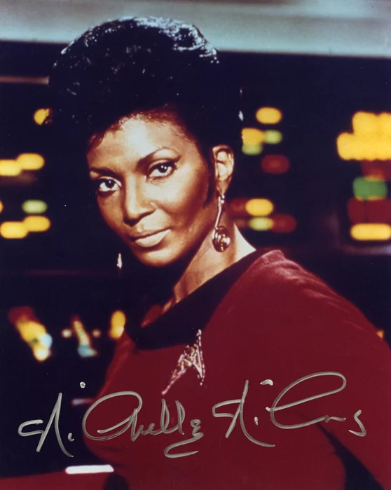 Nichelle Nichols autograph
