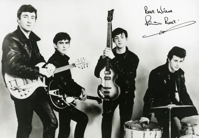 Pete Best autograph