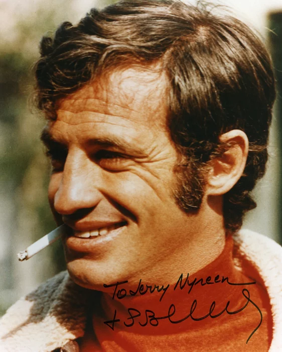 Jean-Paul Belmondo autograph