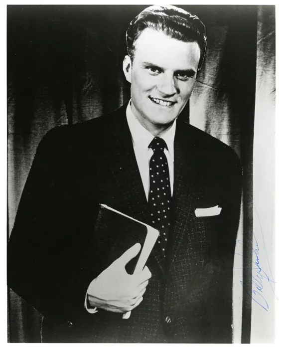 Billy Graham autograph