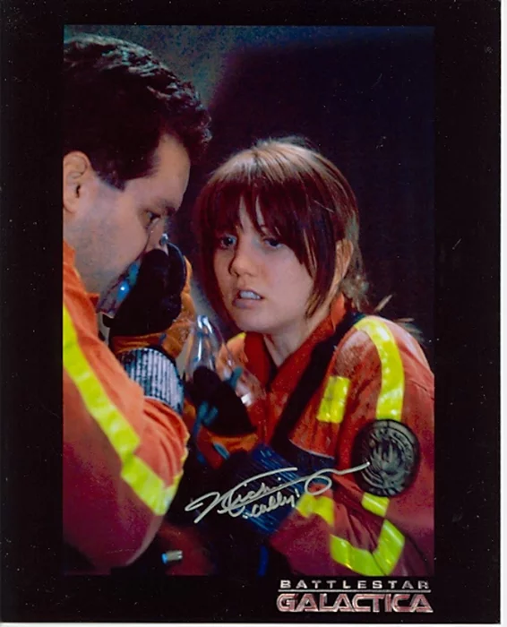 Nicki Clyne autograph