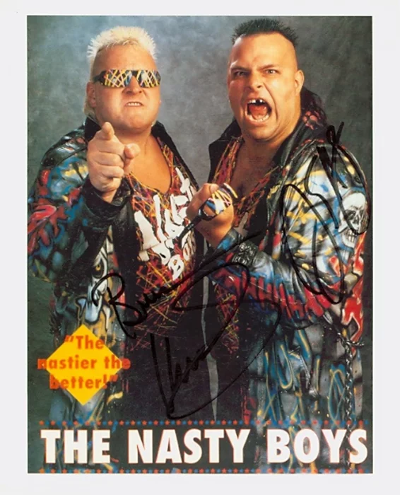 The Nasty Boys autograph