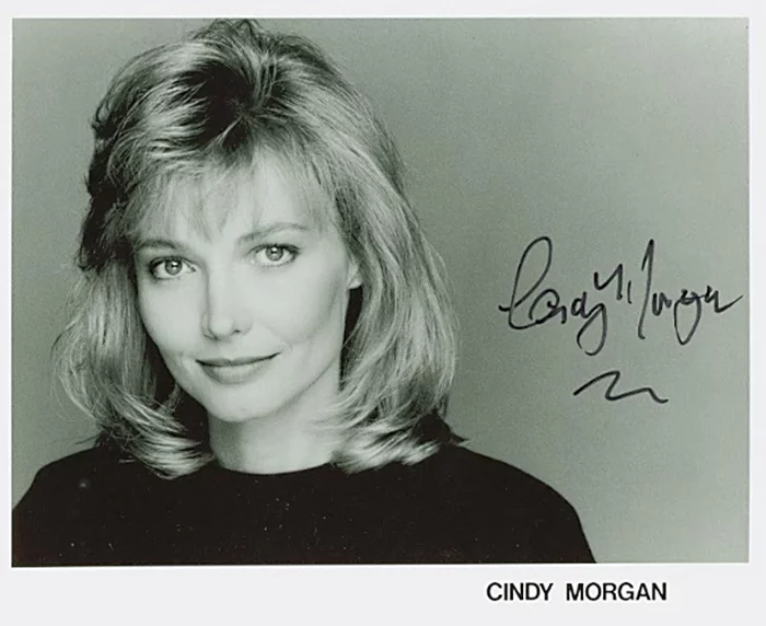 Cindy Morgan autograph
