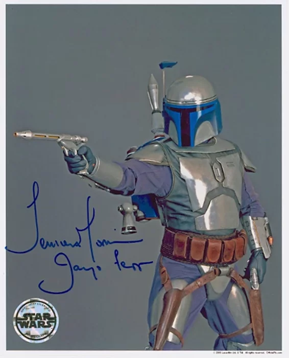 Temuera Morrison autograph