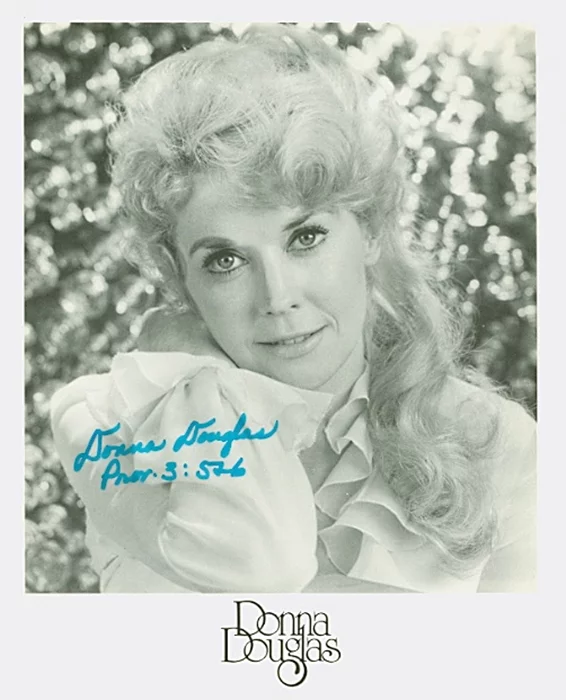 Donna Douglas autograph